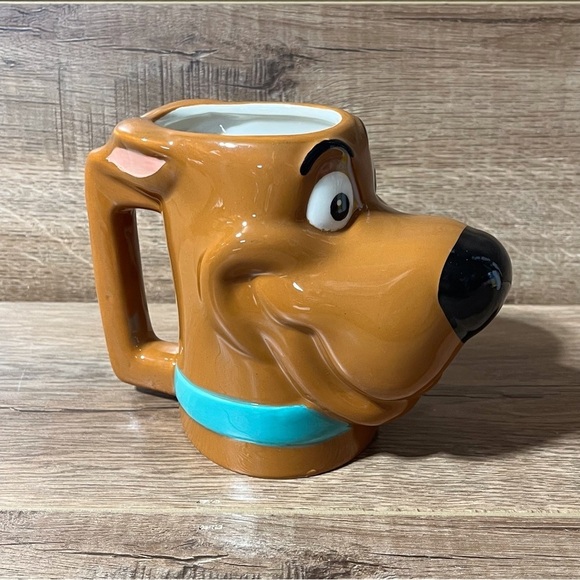 3D Scooby Doo Face Mug Warner Bros 12oz Ceramic Coffee Cup New Cartoon Character - Picture 4 of 8